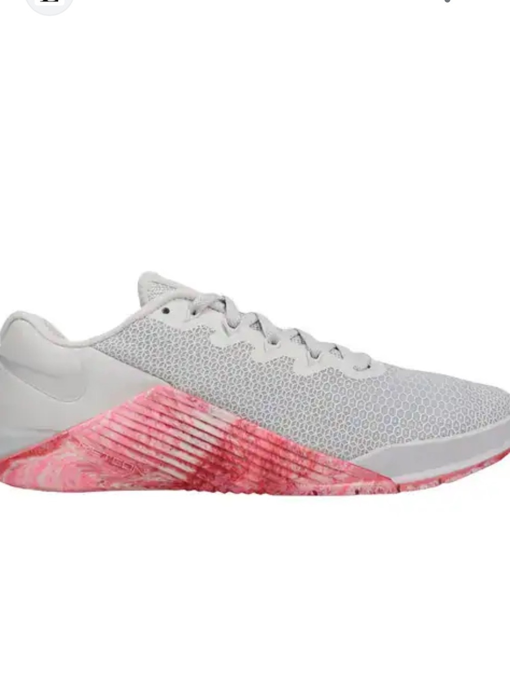 Nike Shoes Womens  Metcon 5 Athletic Running Sneakers Gray Orange Lace Up